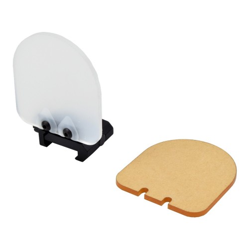 Scope Lens Protector, Shield your optics with confidence using this rugged flip-up lens protector